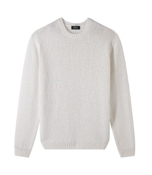 Aac - Off White|Iak - Dark Navy Blue Gaston Sweater Order A.p.c. Knitwear, Cardigans Men