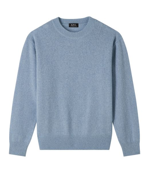 Brady Sweater Iaa - Blue|Lzz - Black Men Knitwear, Cardigans A.p.c. Price Slash