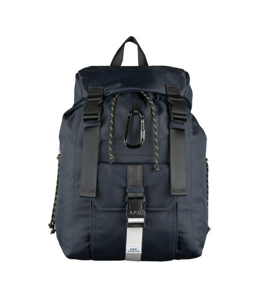 A.p.c. Iak - Dark Navy|Jaa - Khaki Green Treck Backpack Reliable Men Bags